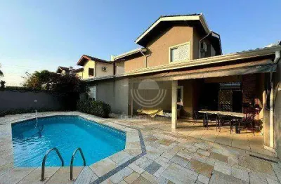 Sobrado isolado em condomínio à venda no bairro parque da hípica em campinas.