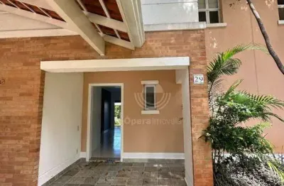 Casa duplex para alugar em condomínio alto padrão no bairro jardim das paineiras em campinas: