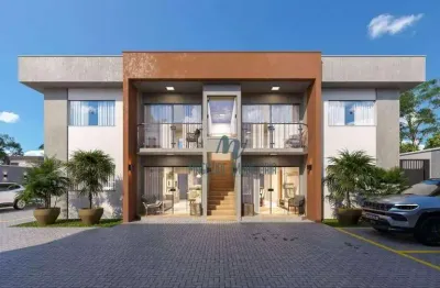 Apartamento duplex com 2 dormitórios à venda, 82 m² por r$ 395.000,00 - cambolo - porto seguro/ba