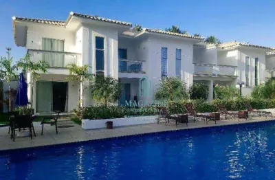 Apartamento duplex para alugar, 91 m² por r$ 4.538,50/mês - orla norte - porto seguro/ba