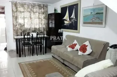 V são jorge santos sobrado 2 dormitórios edícula 1 vaga garagem