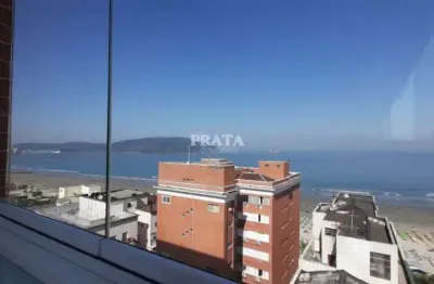 Boqueirão santos 1 suíte 2 vagas garagem demarcadas vista mar
