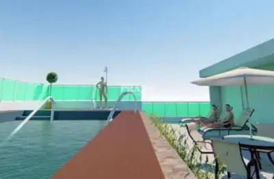 Apartamento com 1 quarto à venda na Avenida Conselheiro Rodrigues Alves, 324., Macuco, Santos