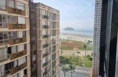 Itararé s vicente 2 dormitórios 1 suíte 1 vg garagem vista mar
