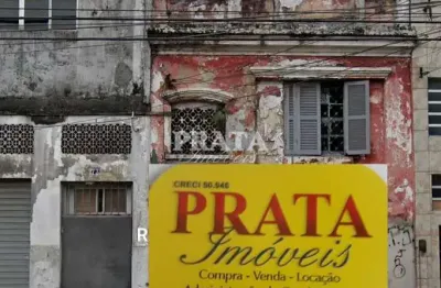 Terreno comercial à venda na Rua Marechal Pêgo Júnior, 105, Vila Nova, Santos