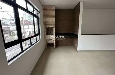 Vila belmiro santos sobreposta alta 2 suítes 1 vaga garagem