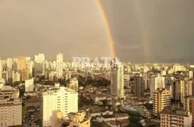 P da praia santos 2 dormitórios 1 suíte 2 vgs garagem fechadas