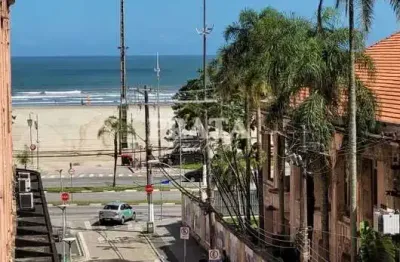 Gonzaga santos 2 dormitórios mobiliado com vista mar