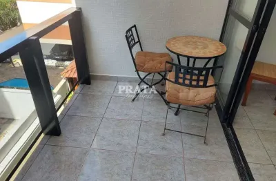 Enseada guarujá 3 dormitórios 1 suíte 1 vg garagem mobiliado