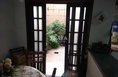 Campo grande santos sobrado 2 dormitórios quintal solarium