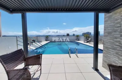 Ponta da praia santos 1 dormitório 1 vaga garagem demarcada