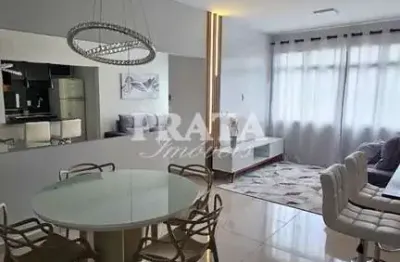 Boqueirão santos 2 dormitórios 1 vaga garagem mobiliado
