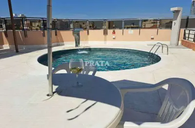 Flat com 1 quarto à venda na Rua Bahia, 284, Gonzaga, Santos