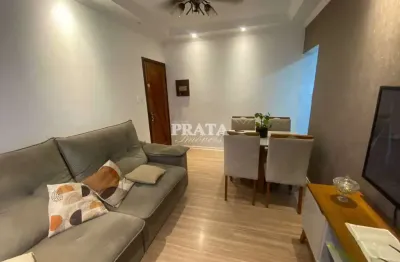 Marapé santos 2 dormitórios 1 vaga garagem vista livre