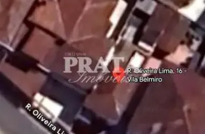 Terreno comercial à venda na Rua Oliveira Lima, 56, Vila Belmiro, Santos