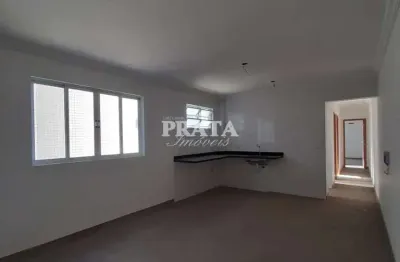 Macuco santos 2 dormitórios 1 suíte 1 vaga garagem demaracada