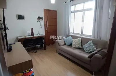 Embaré santos 2 dormitórios 1 vaga garagem próximo à praia