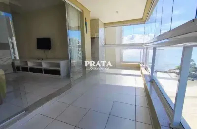 Apartamento com 3 quartos para alugar na Avenida General Monteiro de Barros, 896, Jardim Astúrias, Guarujá