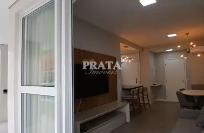 Embaré santos 2 suítes 1 vg garagem demarcada próximo à praia