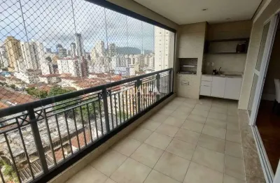 Embaré santos 3 dormitórios 2 vagas garagem prédio com lazer