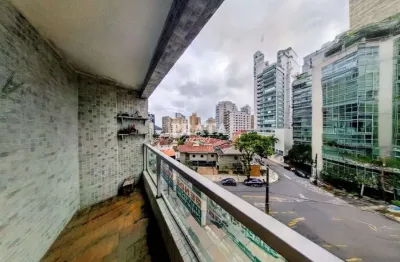 Ponta da praia santos 3 dormitórios 1 vaga garagem demarcada