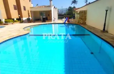 Enseada  guarujá 3 dorms 1 suíte 2 vgs coberta  lazer