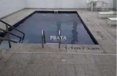 Flat com 1 quarto à venda na Avenida Marechal Floriano Peixoto, 241, Pompéia, Santos