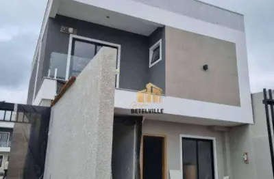Sobrado com 3 dormitórios à venda, 125 m² - bairro alto - curitiba/pr