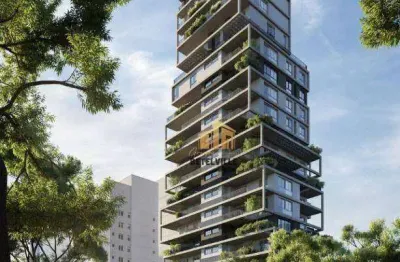 Penthouse com 4 dormitórios à venda, 333 m² - cabral - curitiba/pr