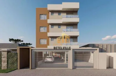 Apartamento garden com 3 dormitórios à venda, 68 m² - centro - pinhais/pr