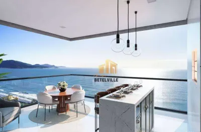 Apartamento com 4 dormitórios à venda, 202 m² por r$ 4.890.000,00 - meia praia - itapema/sc