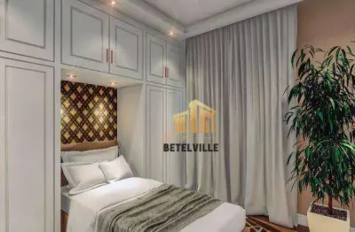 Apartamento com 2 dormitórios à venda - centro - pinhais/pr
