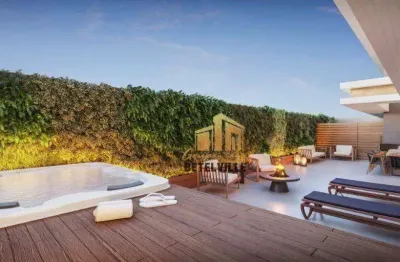 Apartamento garden com 3 dormitórios à venda, 163 m² - juvevê - curitiba/pr