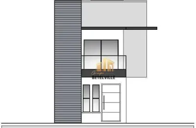 Sobrado com 3 dormitórios à venda, 187 m² - centro - colombo/pr