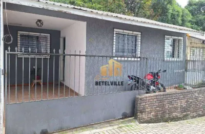 Casa com 2 dormitórios à venda, 80 m² - vargem grande - pinhais/pr