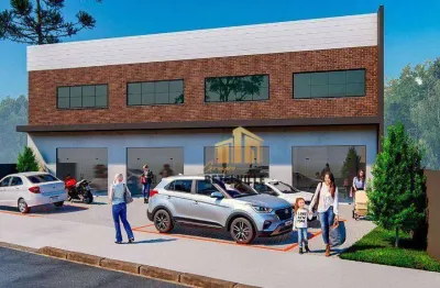 Loja para alugar, 100 m² por r$ 5.900,00/mês - jardim cláudia - pinhais/pr