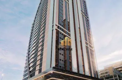 Apartamento com 4 dormitórios à venda - meia praia - itapema/sc