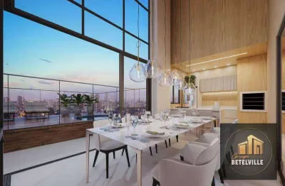 Apartamento com 3 dormitórios à venda, 135 m² - cabral - curitiba/pr