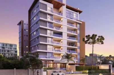 Apartamento garden com 3 dormitórios à venda, 509 m² - centro - curitiba/pr