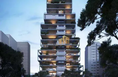Penthouse com 3 dormitórios à venda, 295 m² - cabral - curitiba/pr