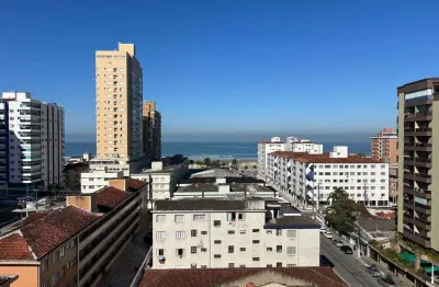 Apartamento com vista mar, 2 dormitórios, 1 suíte, bairro do boqueirão.