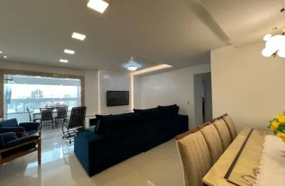 Cobertura mobiliada com vista mar no canto do forte, praia grande/sp