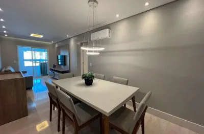 Apartamento mobiliado, 3 dormitórios, 2 suíte, canto do forte, praia grande sp.