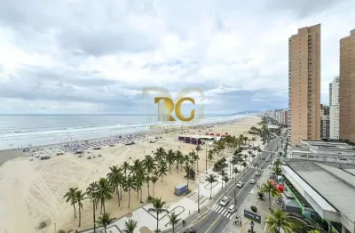 Apartamento mobiliado vista mar no boqueirão, em praia grande.