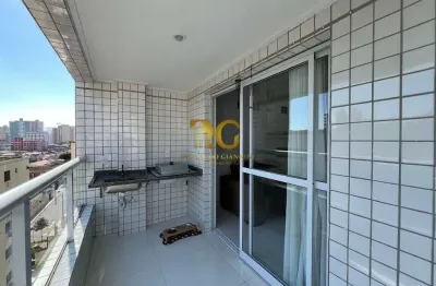 Apartamento com moveis planejados no canto do forte, em praia grande.