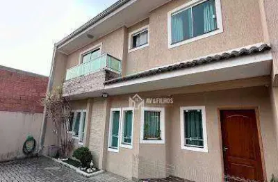 Sobrado com 3 dormitórios à venda, 127 m² por r$ 750.000,00 - uberaba - curitiba/pr
