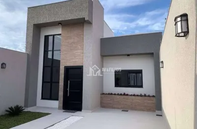Casa residencial à venda, jardim bela vista, piraquara - ca0056.