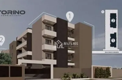 Apartamento com 2 dormitórios à venda, 49 m² por r$ 374.000,00 - vargem grande - pinhais/pr