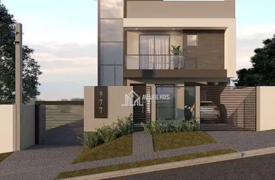 Sobrado com 4 dormitórios à venda, 129 m² por r$ 739.000,00 - bairro alto - curitiba/pr