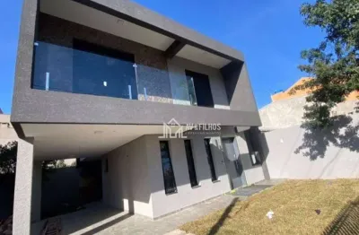 Sobrado residencial à venda, cruzeiro, são josé dos pinhais - so0123.